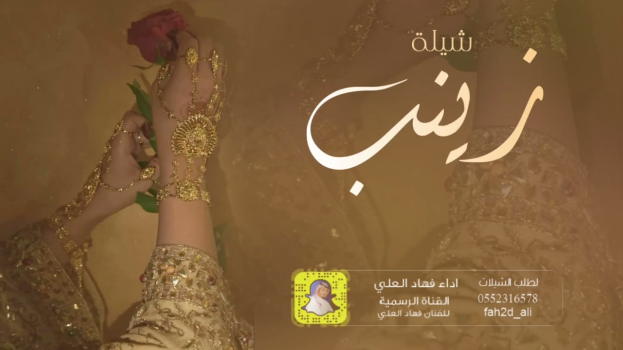 شيلة زينب اداء فهاد العلي