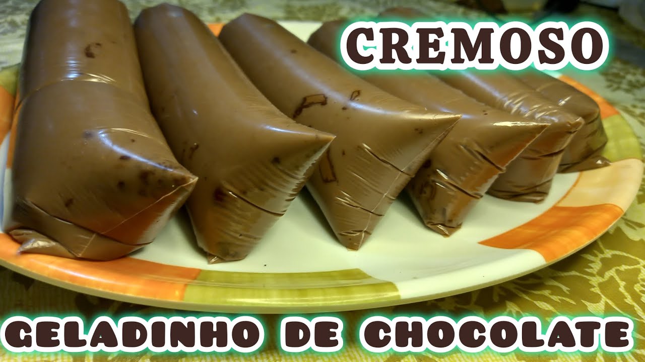 GELADINHO GOURMET! De chocolate!Super cremoso e vende muito,não dar pra perder!DFRECEITAS_AP 50