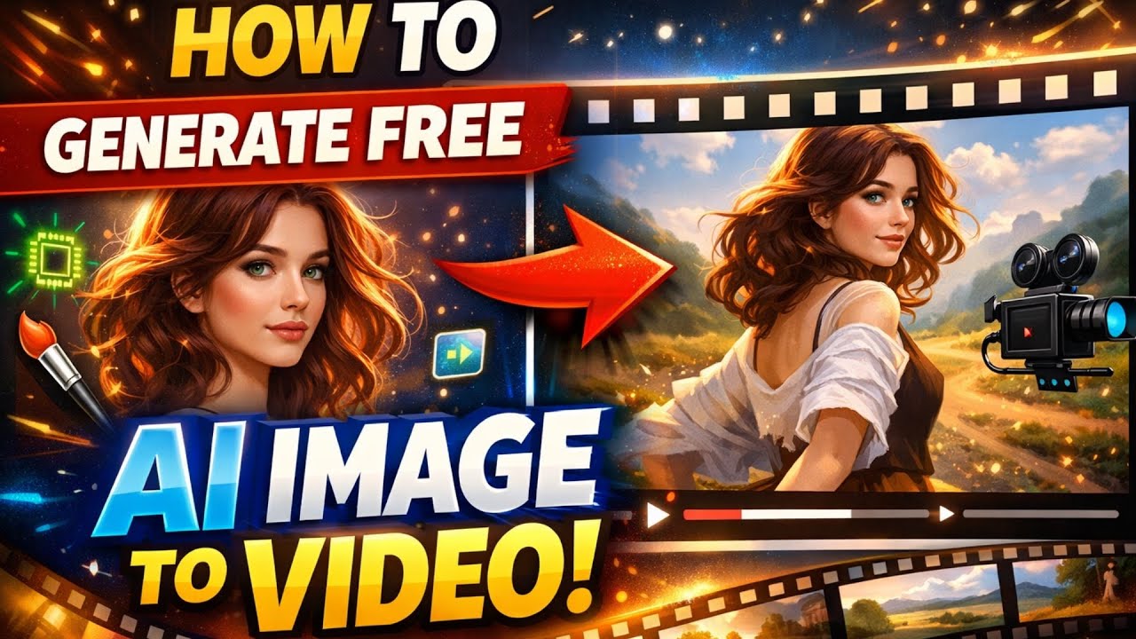 Free Ai image to Video Generate || image to video kaise banaye free || free ai tools for video