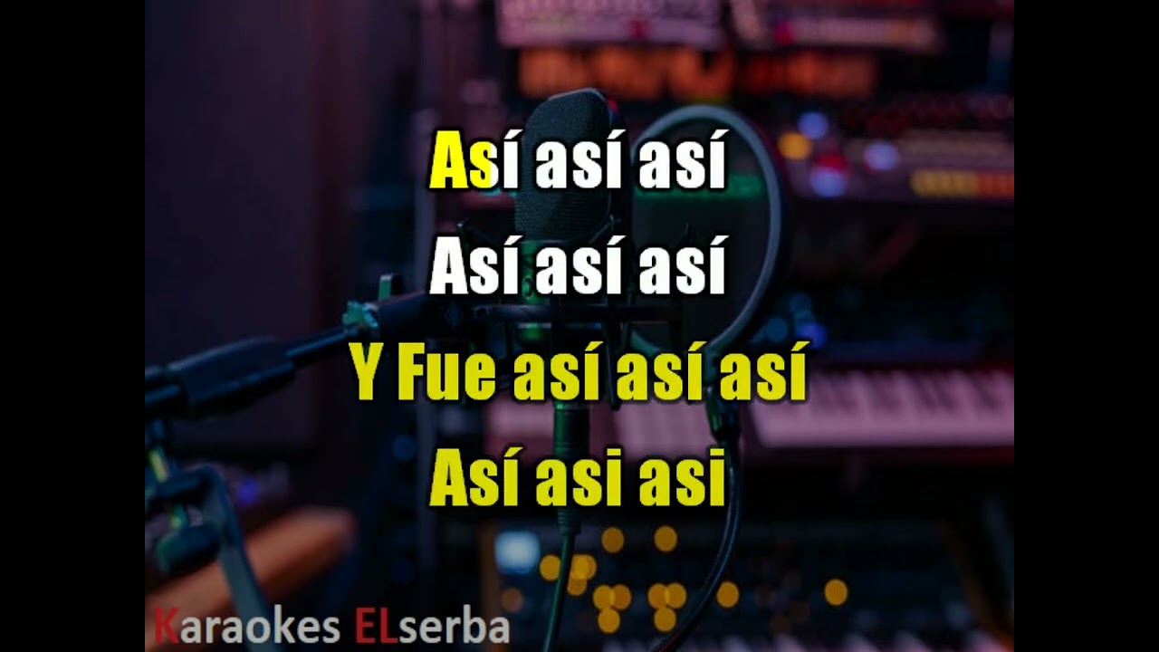 SABROSO ft GARY -ASI ASI --karaoke