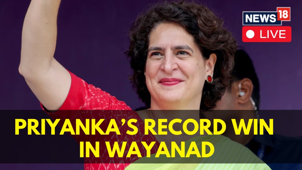Election 2024 India | Wayanad By Election Result 2024 LIVE Updates | Debutant Priyanka Gandhi Wins