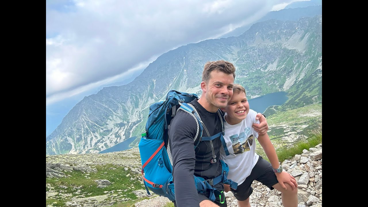 Alan and Dad High Tatra Mountains - Kozi Wierch