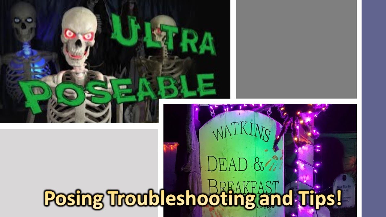 How to Setup Ultra Poseable Skeletons: Troubleshooting and Tips!