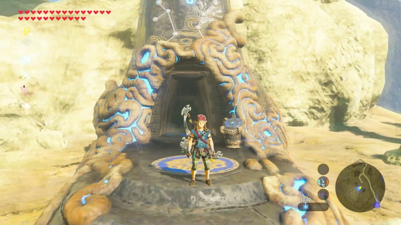 The Legend of Zelda: Breath of the Wild - Santuario Utedo (oculto, leer descripción)
