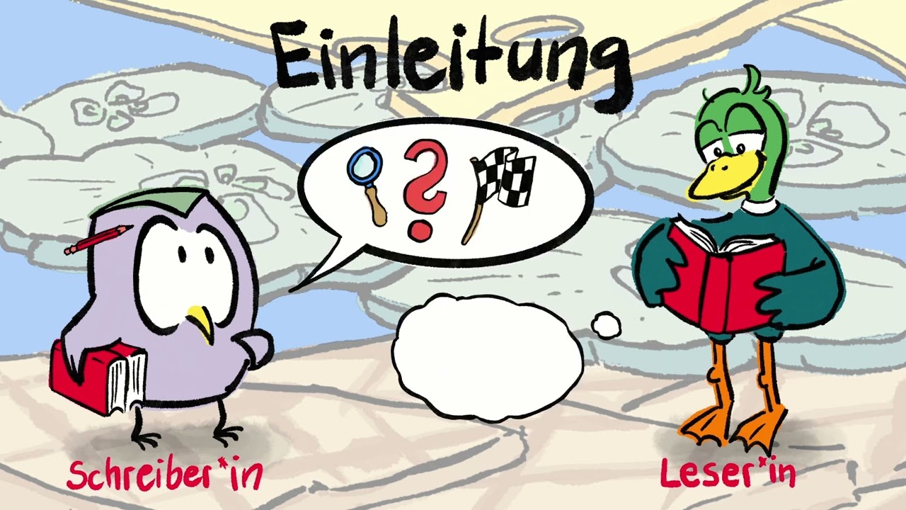 Die Struktur einer wissenschaftlichen Arbeit