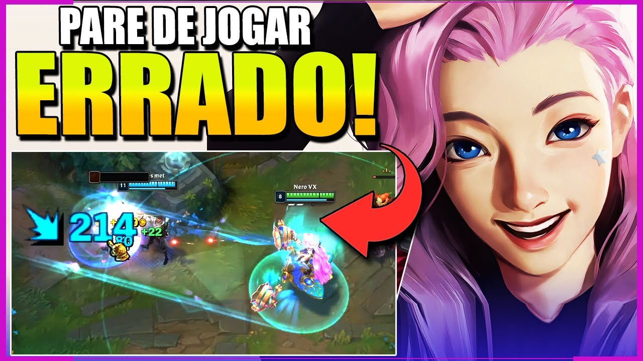 PARE DE JOGAR DE SERAPHINE SUP DO JEITO ERRADO... (ESSA É A MELHOR BUILD) | League of Legends