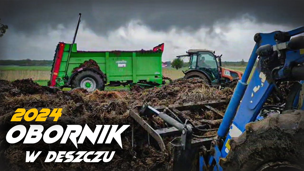 🔥Obornik To Jest Nawóz Sprawiedliwy... 🔥Rozrzucanie Obornika Na Większą Skalę🔥NH & 2x URSUS 🔥MK