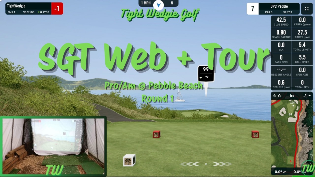 SGT | Web + Tour | Pebble Beach Pro/Am Round 1