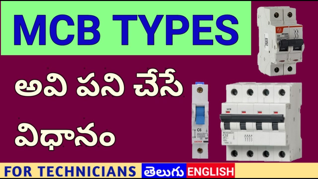 (#03) Types of MCBs