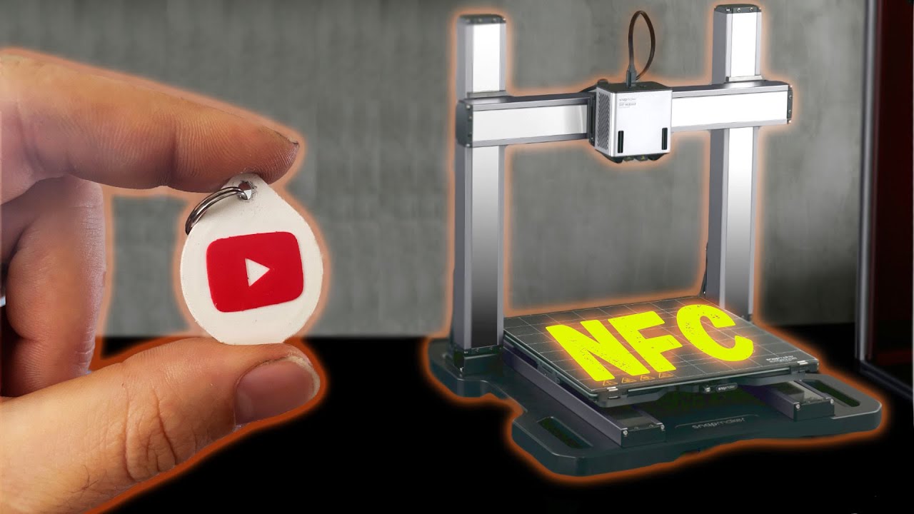 EINZIGARTIGER NFC Schlüsselanhänger mit 3D-Druck