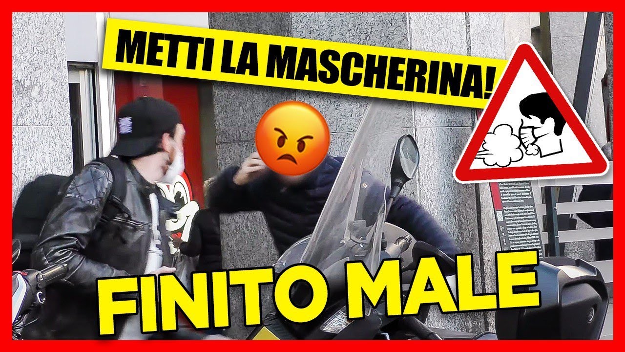 Scoregge in Faccia a chi NON ha la Mascherina - [Candid Camera] - theShow