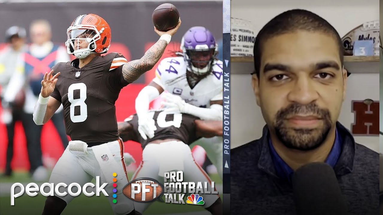 How Dillon Gabriel, Deshaun Watson figure into Browns QB plans | Pro Football Talk | NFL on NBC