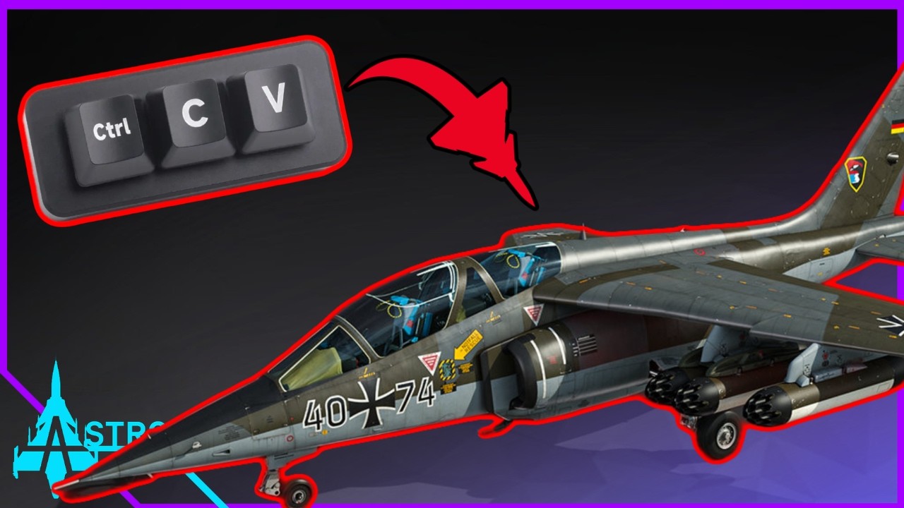 Премиальный Alpha Jet полностью скопирован и вставлен... - Блог разработчиков War Thunder, выпуск 10