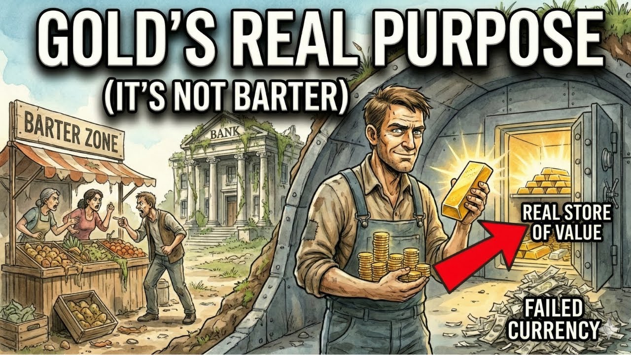 Gold’s Real Purpose During Collapse (It’s Not Barter)