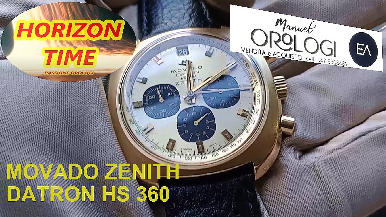 TAG HEUER MONACO BLUE CHRONO CALIBER 12 MOVADO ZENITH DATRON HS 360 Manuel Orologi Viareggio