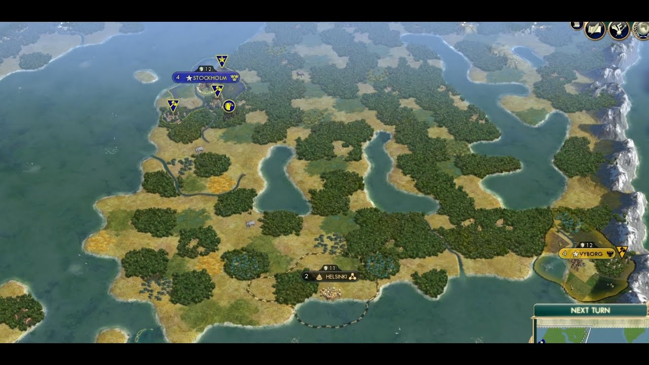CIV 5 AI BATTLE the fate of Finland