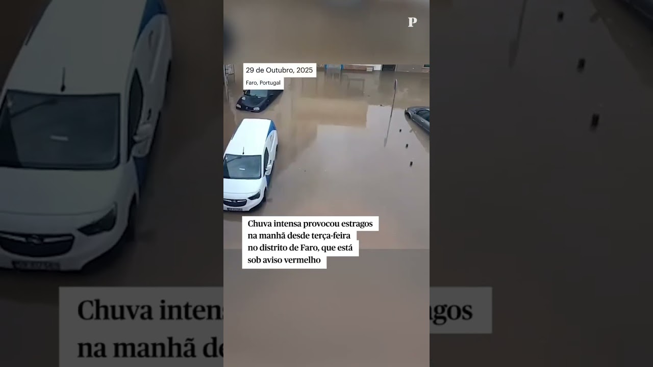 Chuvas causam várias inundações em Portugal | Isto é Portugal 🇵🇹  