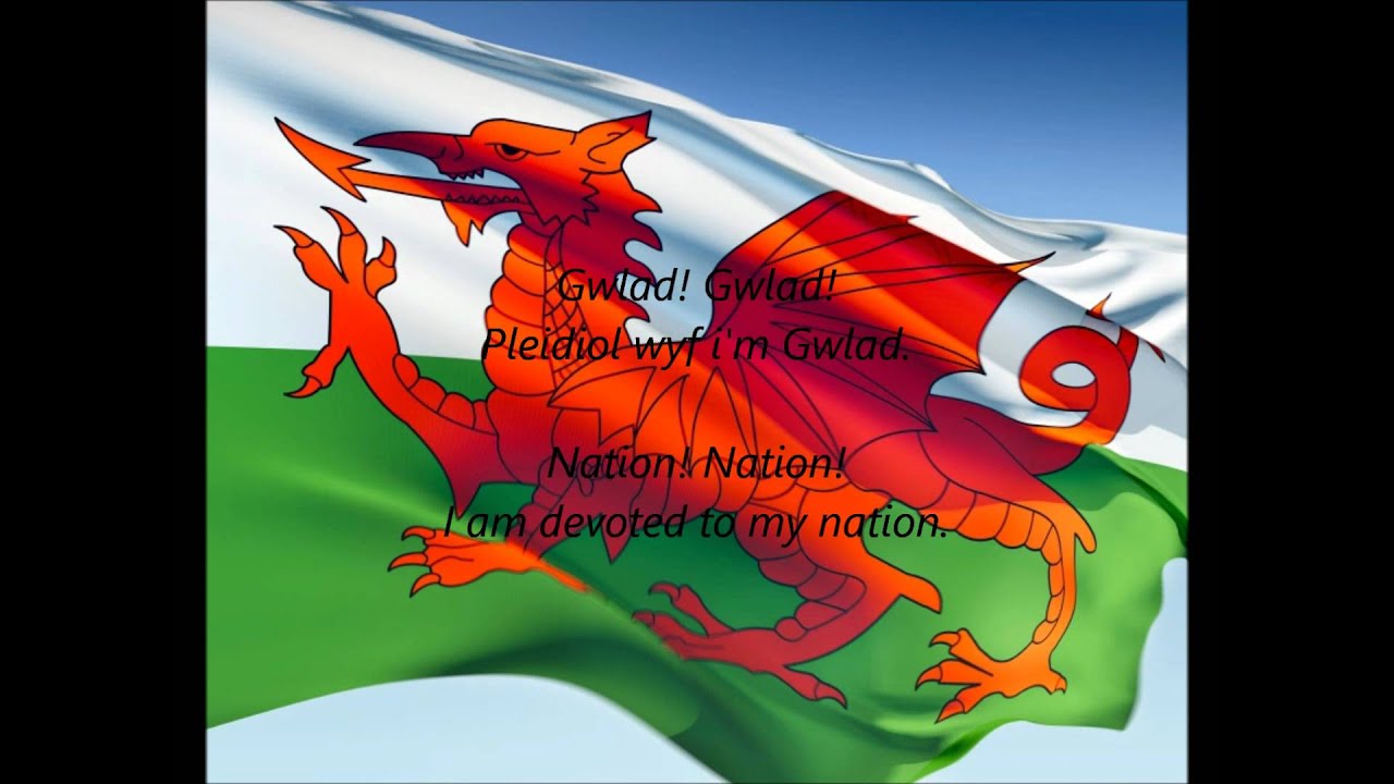 Welsh National Anthem - "Hen Wlad Fy Nhadau" (CY/EN)