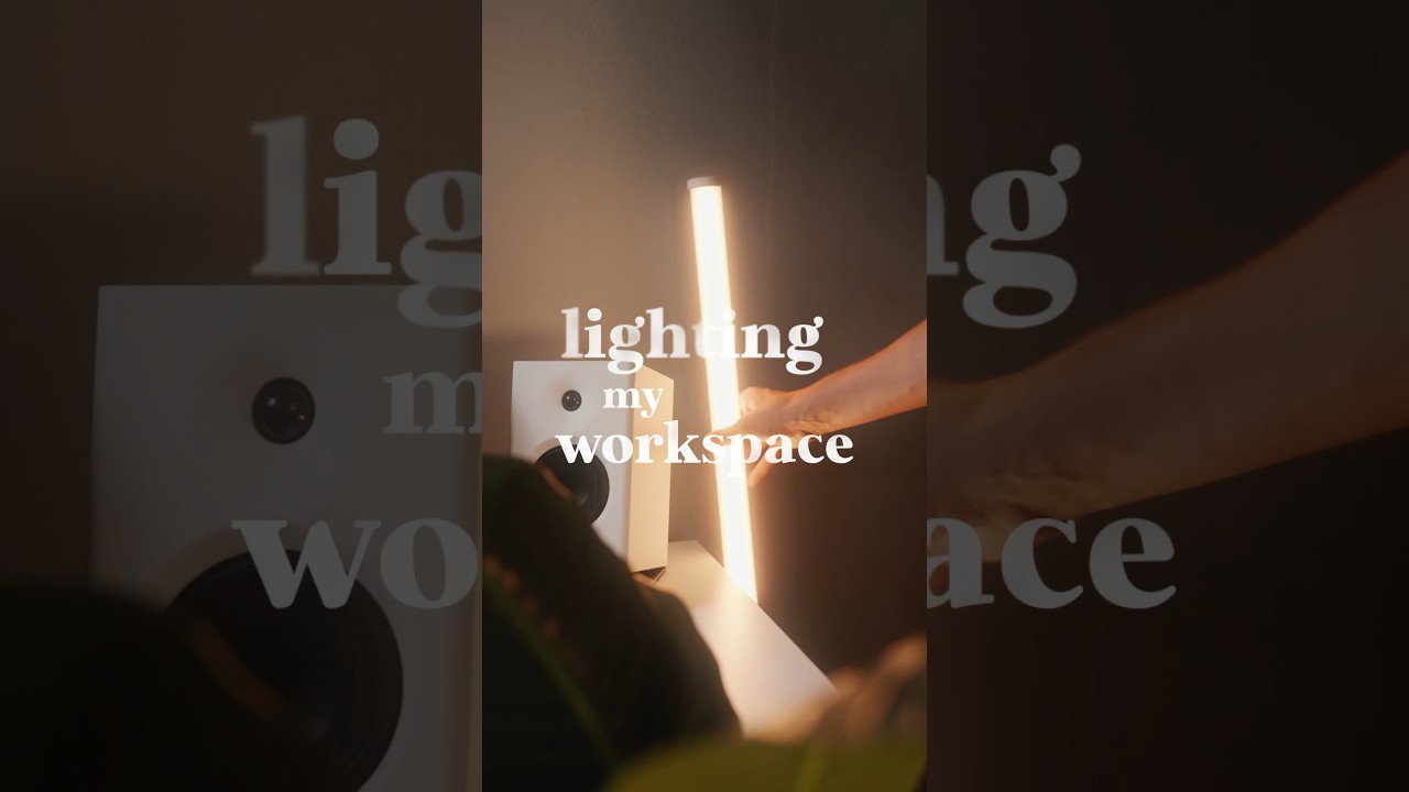 How to light your workspace with the new amaran App! #lighting