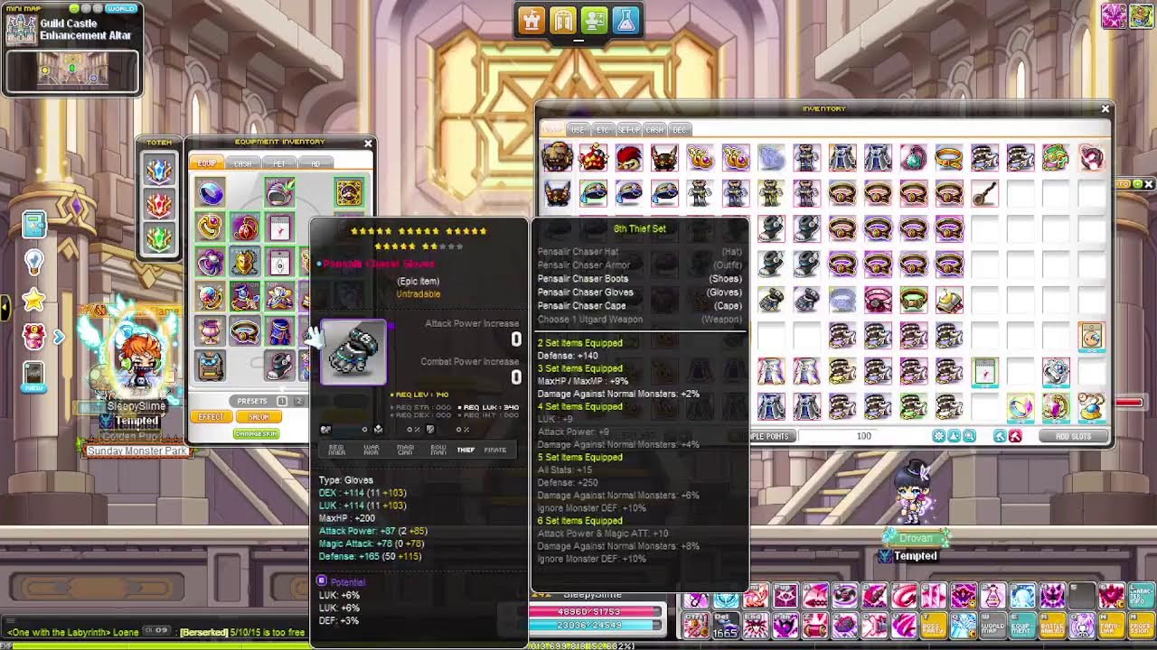 [Maplestory] 63B Cadena 5/10/15 Star Force