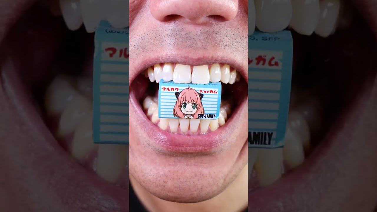 ASMR | SPY x FAMILY Chewing Gum! Anya’s Telepathic Chew & Satisfying Sounds | 