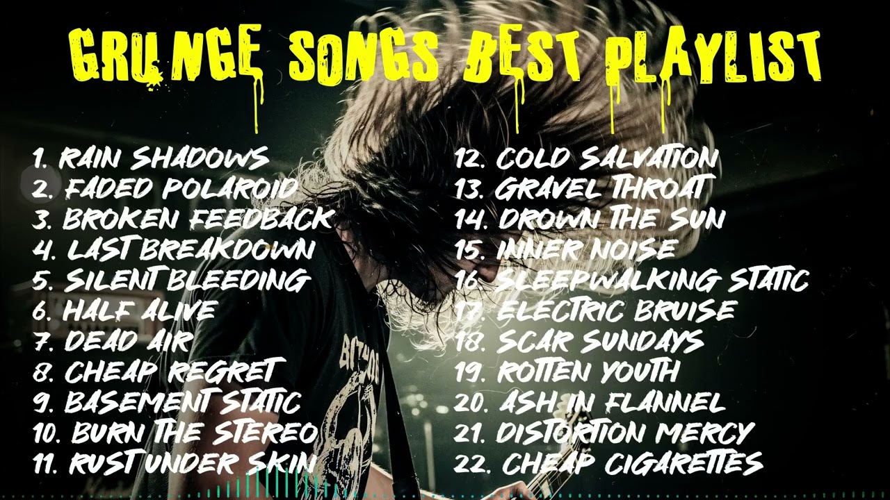 The Best Grunge Songs Collection - Gritty Grunge Rock Tone