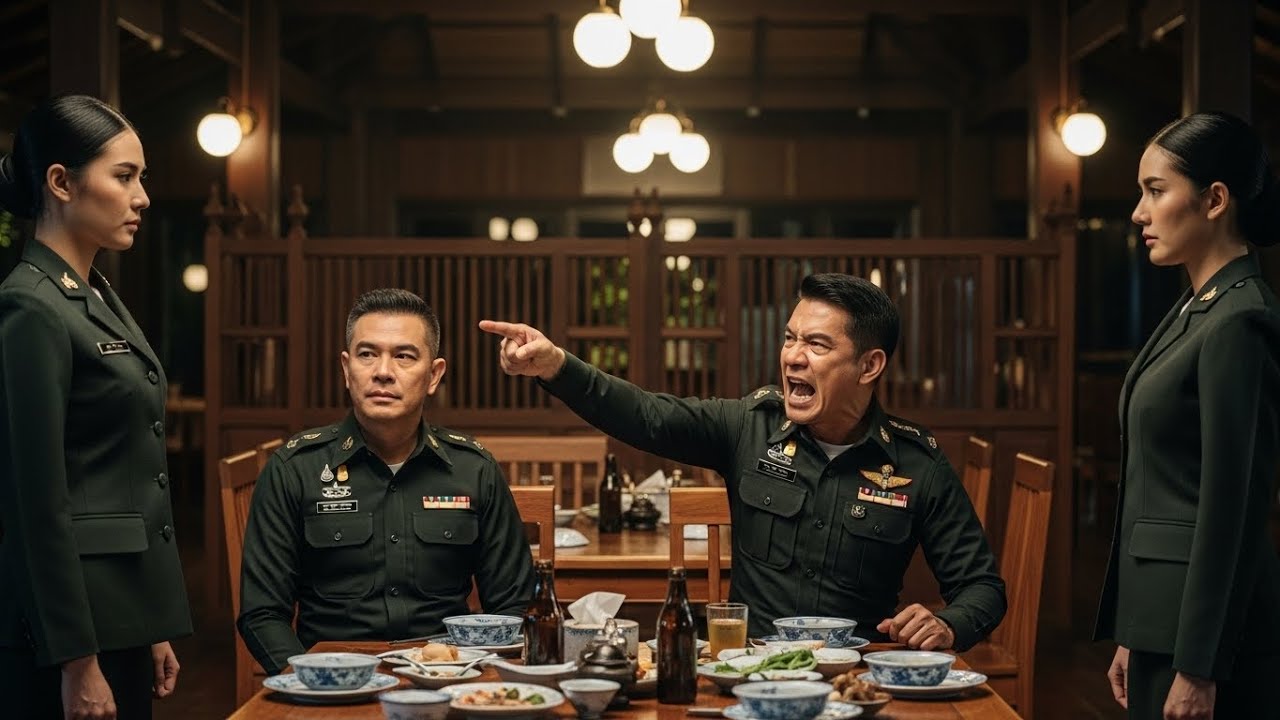 “ตาบอดหรือไง!?” พันเอกบังคับนายทหารหญิงรินเหล้า ไม่รู้คือพลโทผู้กุมชะตาทั้งกองทัพ