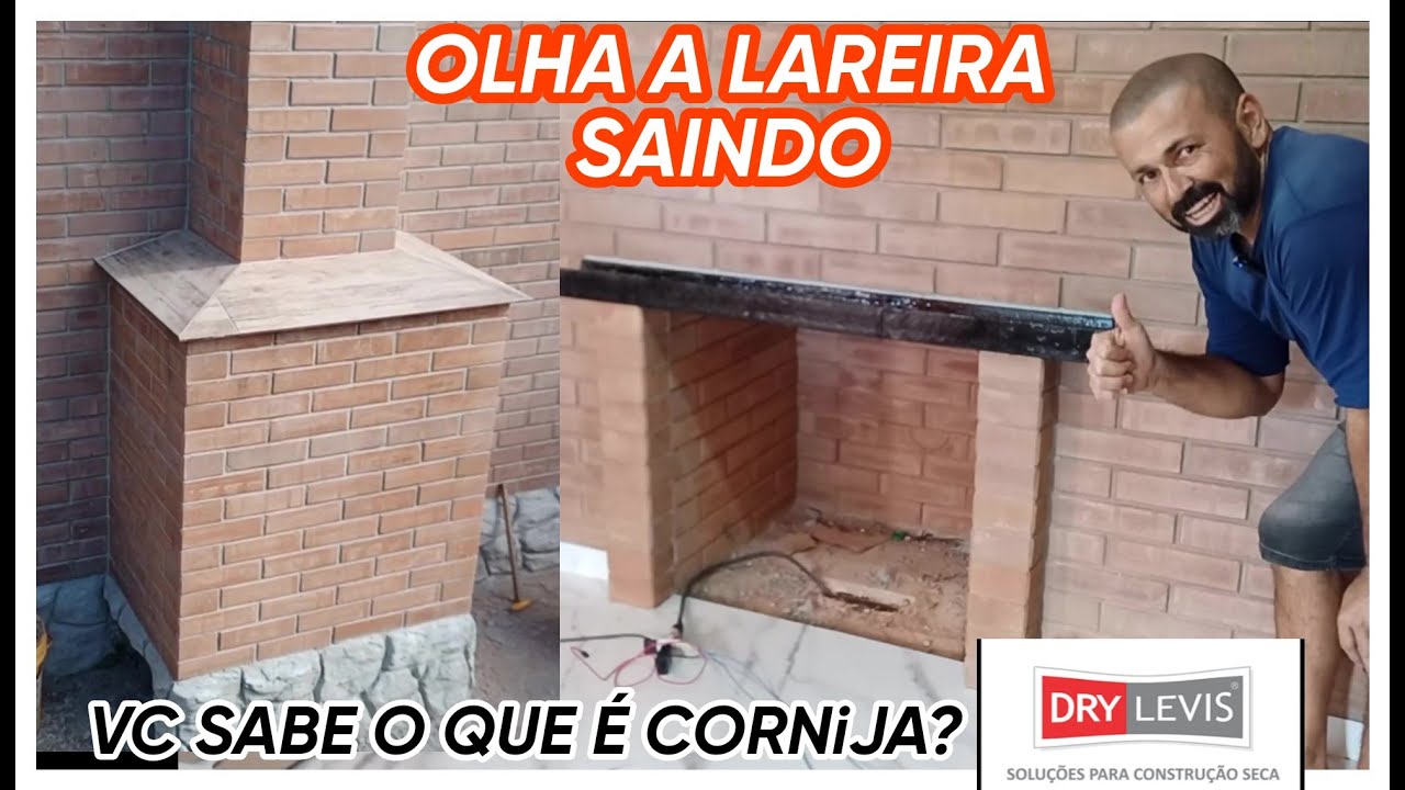 CORNiJA, instalando e preparando a lareira do CHALÉ 2 TIJOLO ECOLOGICO