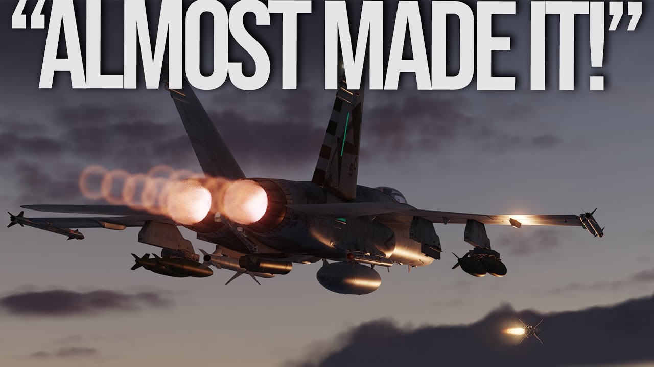 “Almost There” — My F/A-18 Gets Cut Down Over Kola