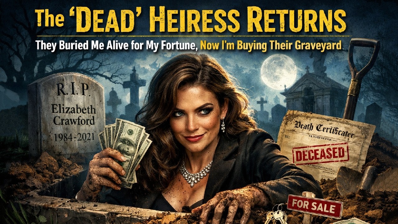 The 'Dead' Heiress Returns: They Buried Me Alive for My Fortune, Now I'm Buying Their Graveyard.