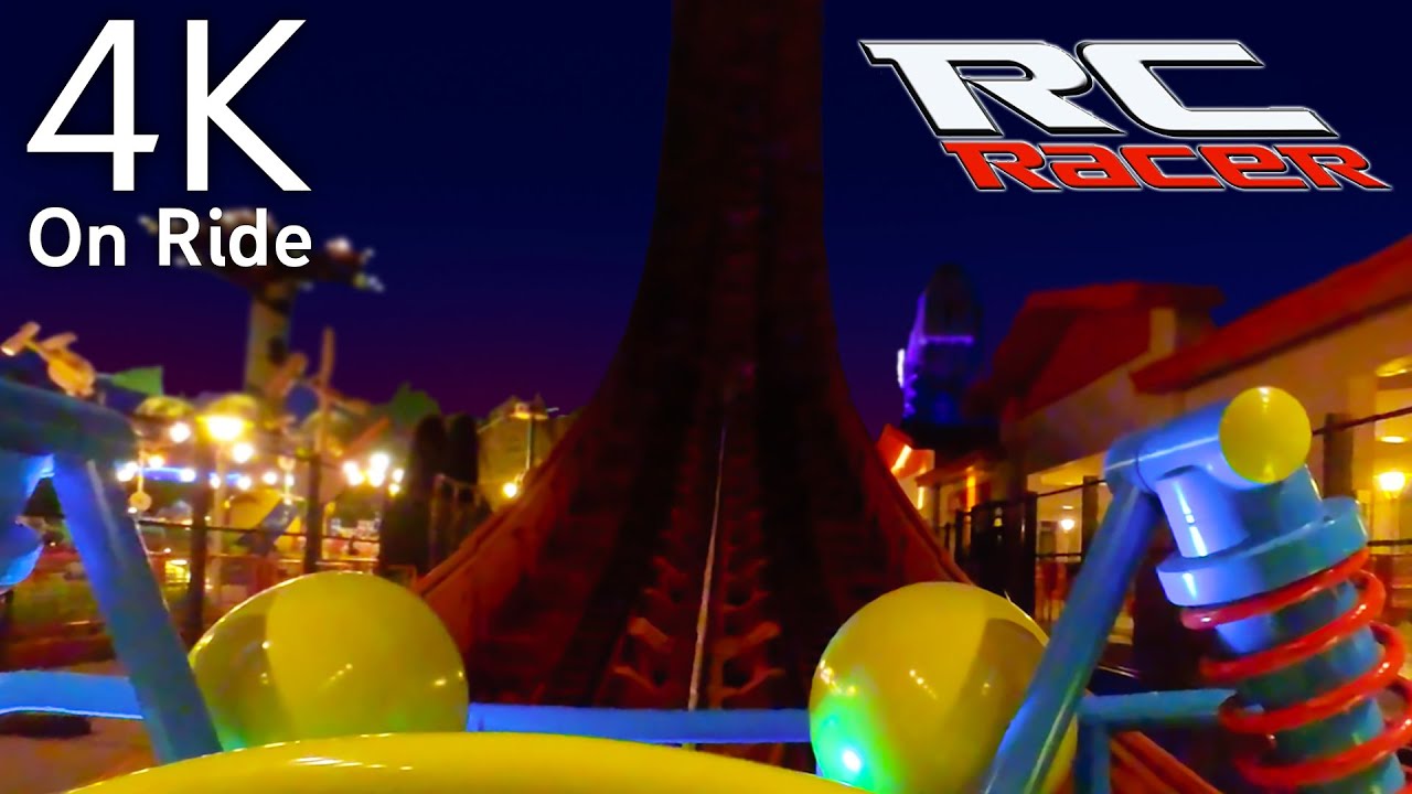 RC Racer - ON RIDE by Night - Disneyland Paris
