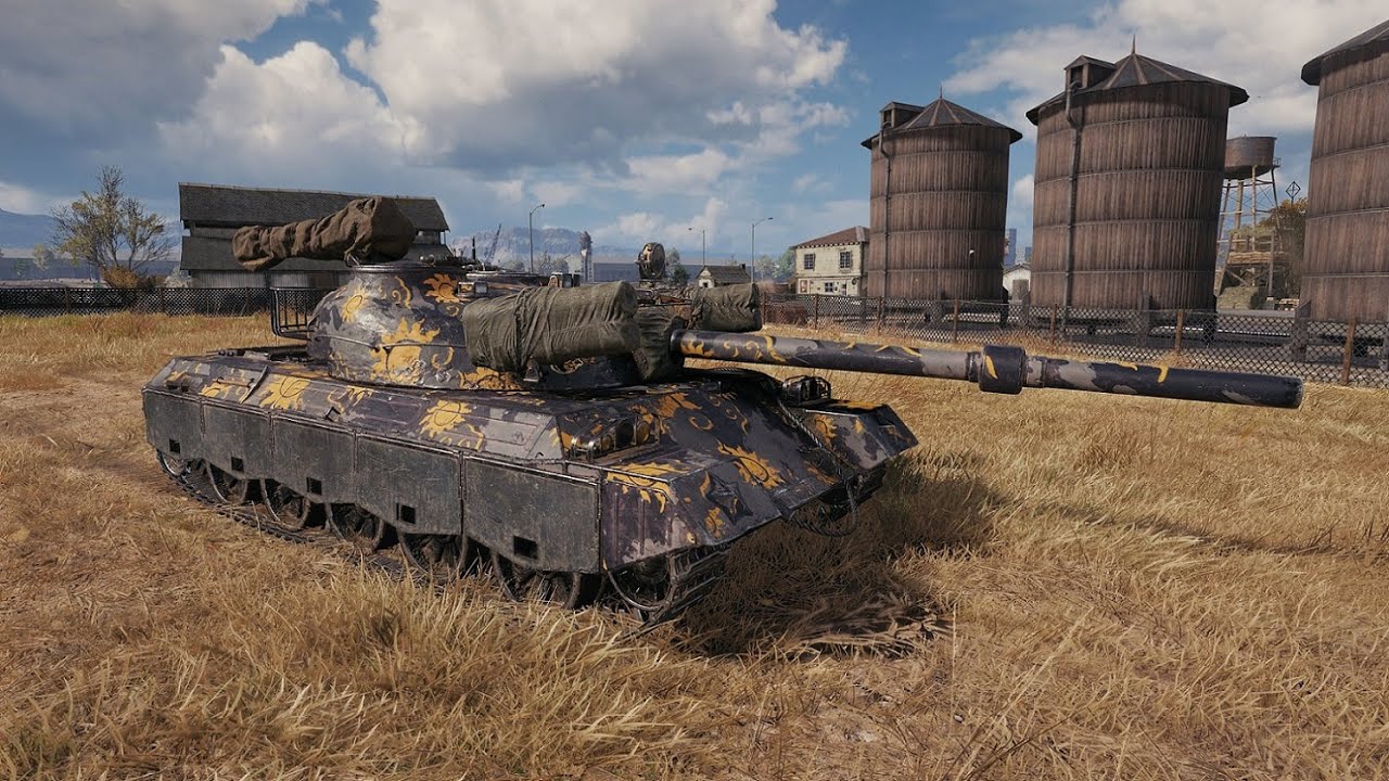Eyes Closed, Shots On Target! 122 TM Blindfire City Gameplay (WoT Draw Highlight)