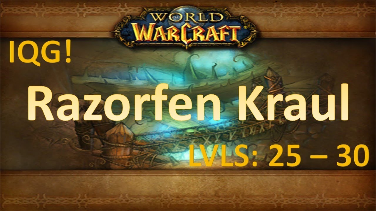 Instance Quest Guide: Razorfen Kraul