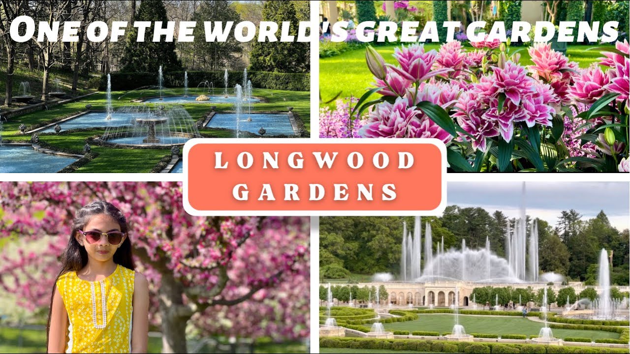 Longwood Gardens in Kennett Square, Pennsylvania Full Walkthrough | Spring Bloom | Tulips Fountains