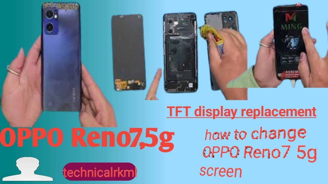 Oppo Reno7 5g TFT display replacement | how to change OPPO Reno7 5g screen #oppo#screen#replacement 
