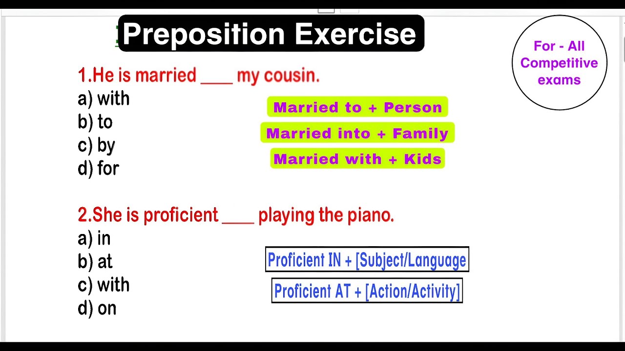 Preposition Exercise 2026 | Most Important MCQs for TGT PGT GIC SSC CGL CHSL MTS KVS DSSSB | 