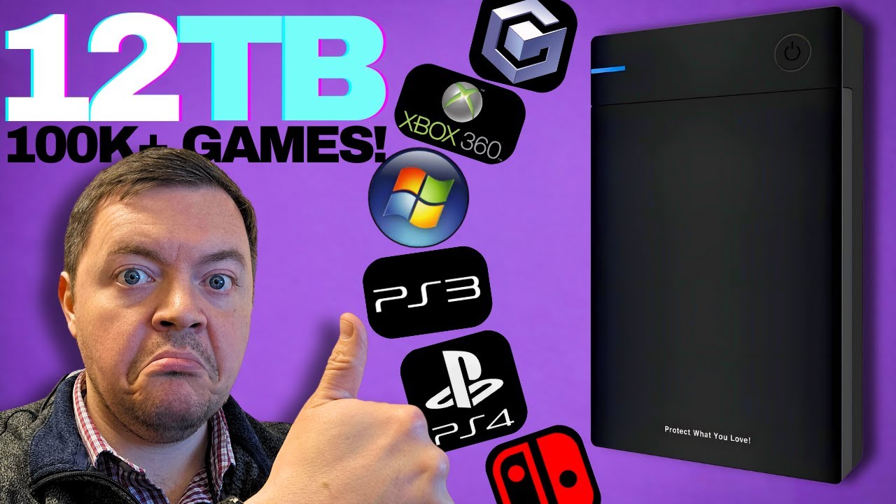 KinHank's 12TB HDD has almost EVERY retro game EVER | Zu reviews