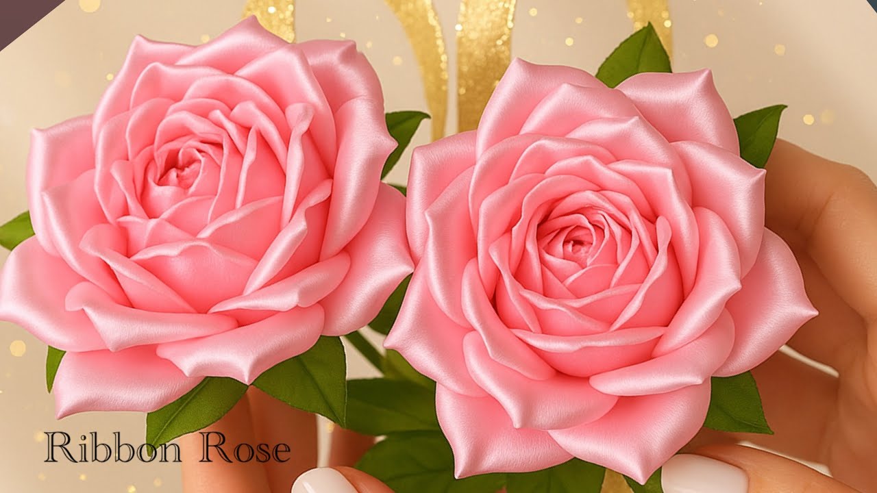 DIY_See how this simple technique for making a luxurious rose with a glass will amaze you!_Flowers