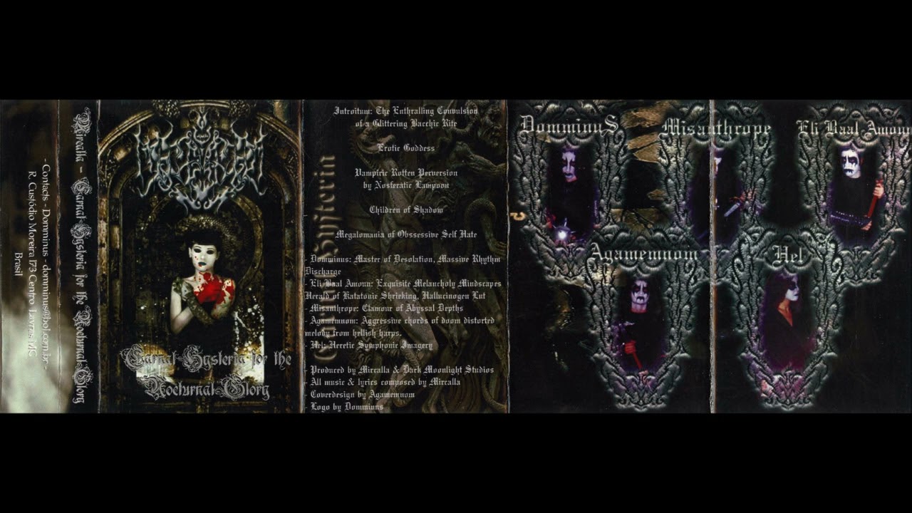MIRCALLA Carnal Hysteria for the Nocturnal Glory