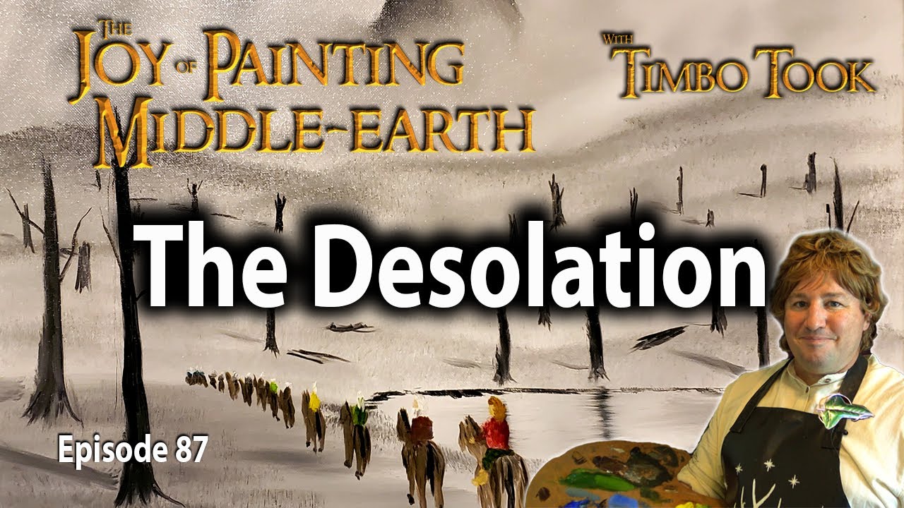 Painting the Desolation of Smaug | The Joy of Painting Middle-earth | LotR Oil Painting Tutorials