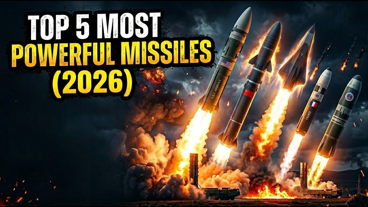 Top 5 Most Powerful Missiles in the World (2026)