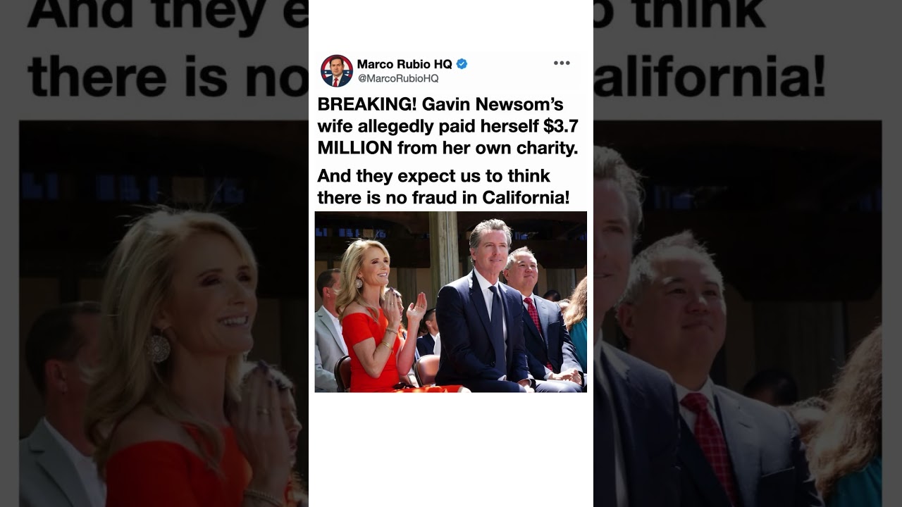 Newsom Charity Payment Claim Goes Viral
