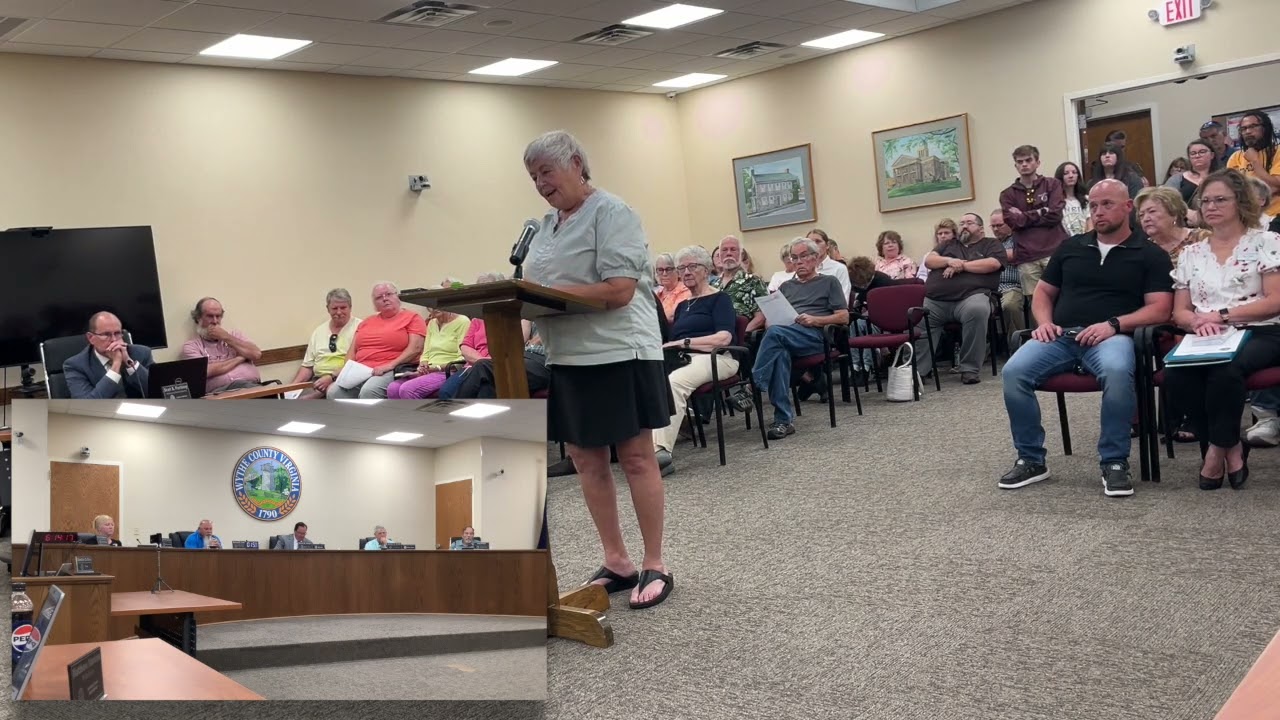 Wythe County Board of Supervisors Meeting | June 10, 2025