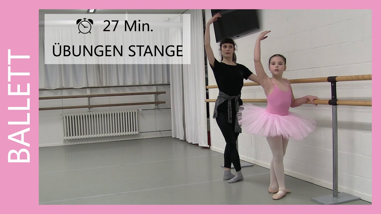 BALLETT ÜBUNGEN AN DER STANGE - Ballet Barre Workout