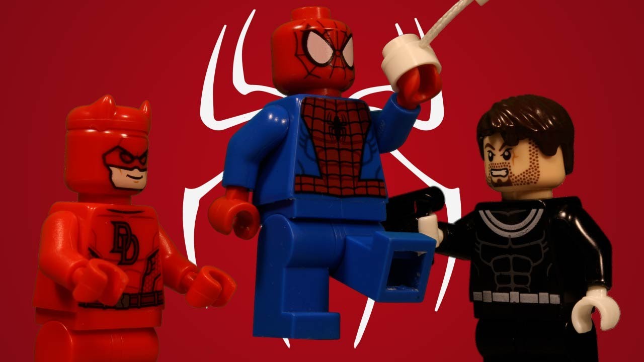 Lego Человек-паук против Буллсай
