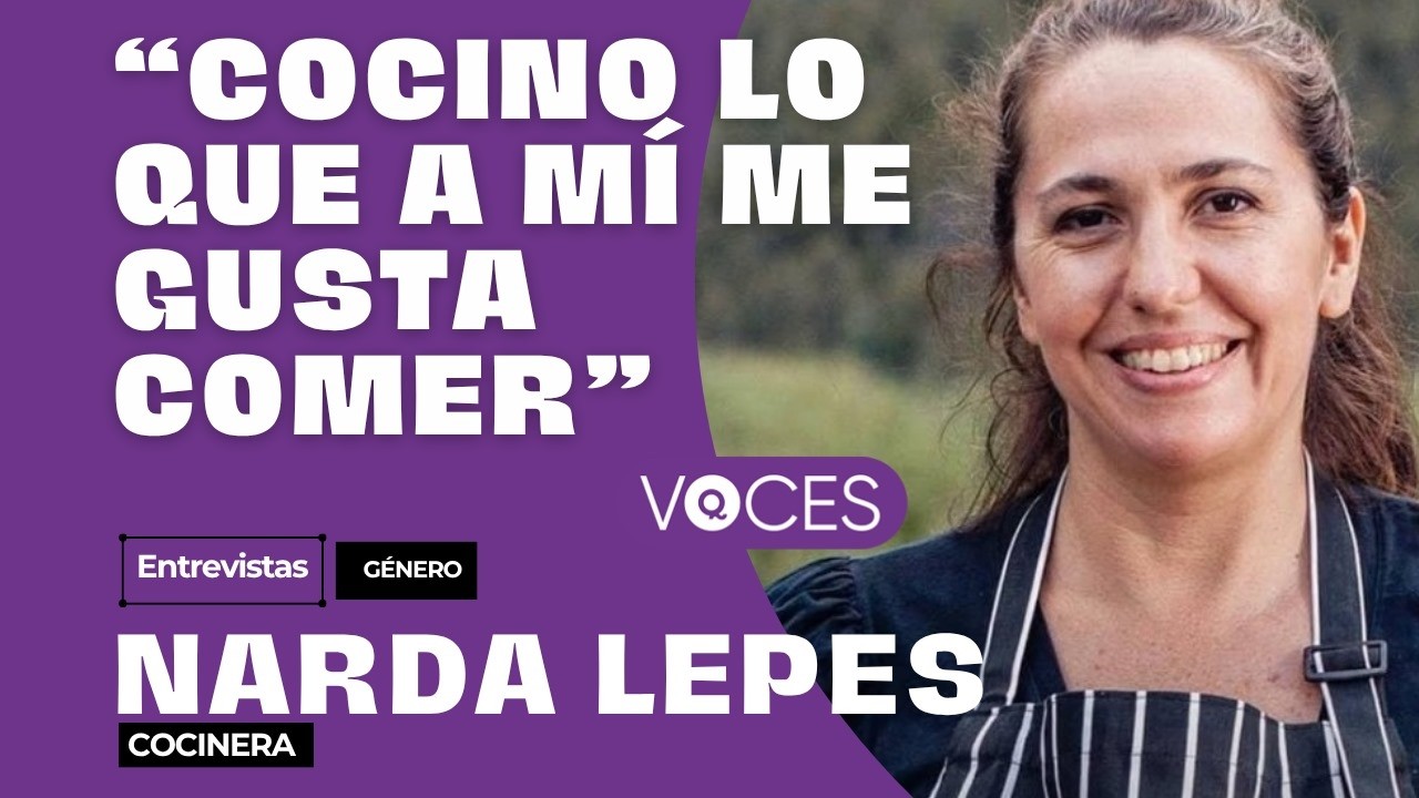 Narda Lepes: &ldquo;Cocino lo que a m&iacute; me gusta comer&rdquo;