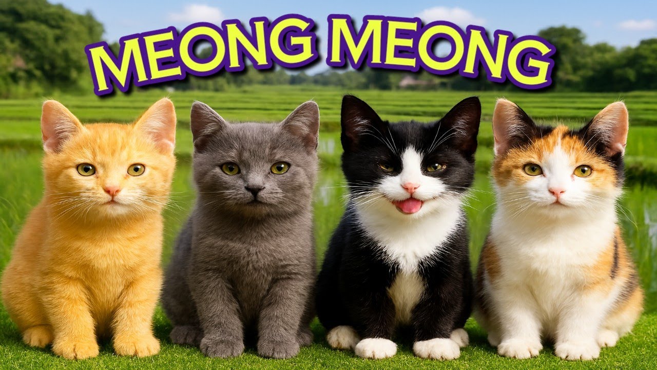 Lagu Anak Anak - KUCING LUCU MEONG MEONG - Lagu Anak & Balita Paling Viral Terbaru 2026