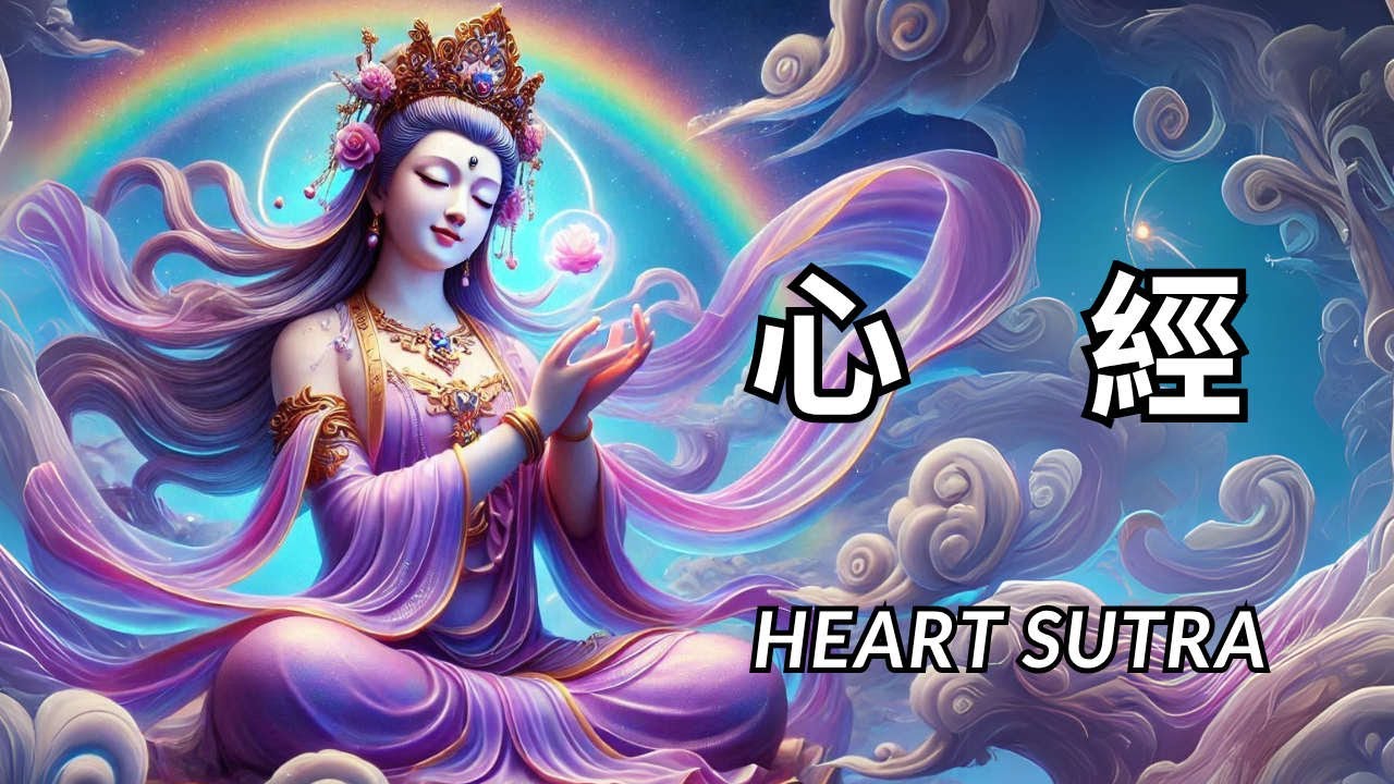 【般若波羅密多心經】般若波羅密多心經，Heart Sutra |放下煩惱× 智慧覺醒 !心經助你放下執著，洞見真理！Awaken Wisdom & Find Inner Peace!