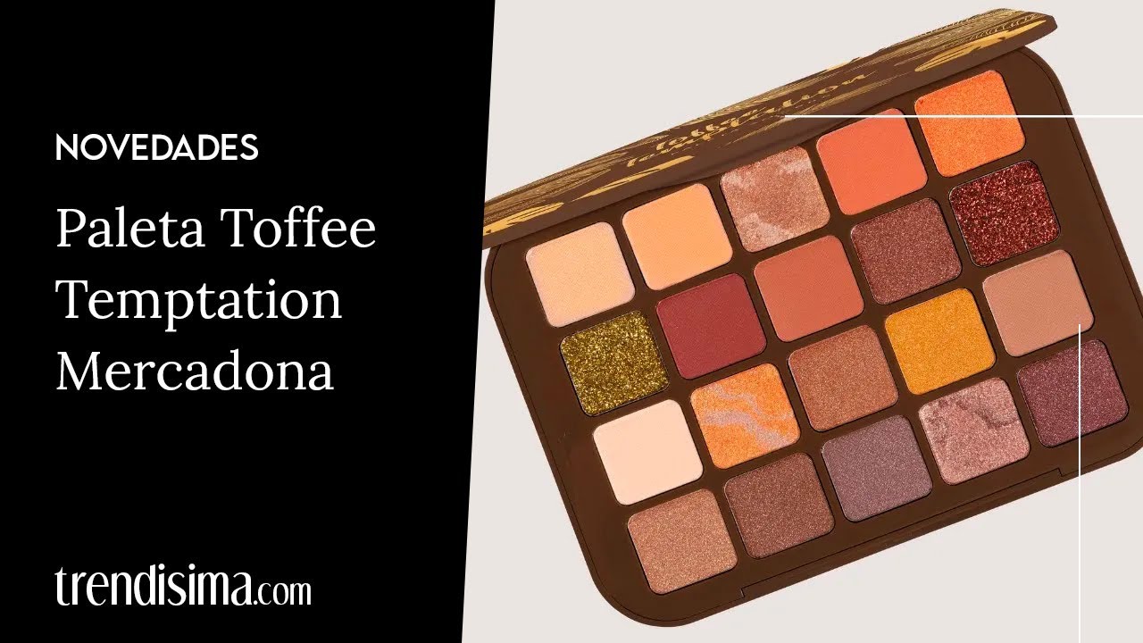 NOVEDADES Paleta Toffee Temptation Mercadona