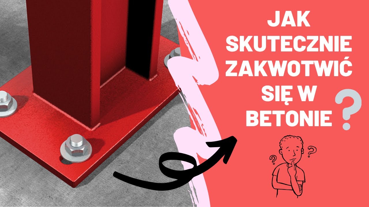 Jak zamontować kotwę w betonie ? Prawidłowe kotwienie w betonie Fischer FAZ II 1